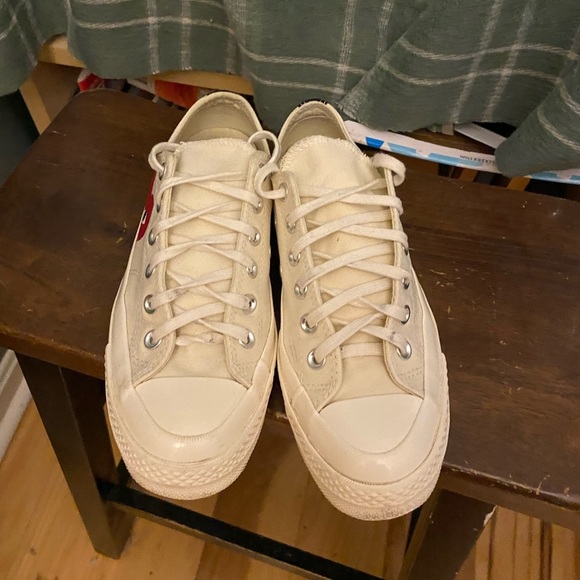 Converse x PLAY Comme des Garçons Chuck 70 low men’s 6 women’s 8 - Picture 3 of 7